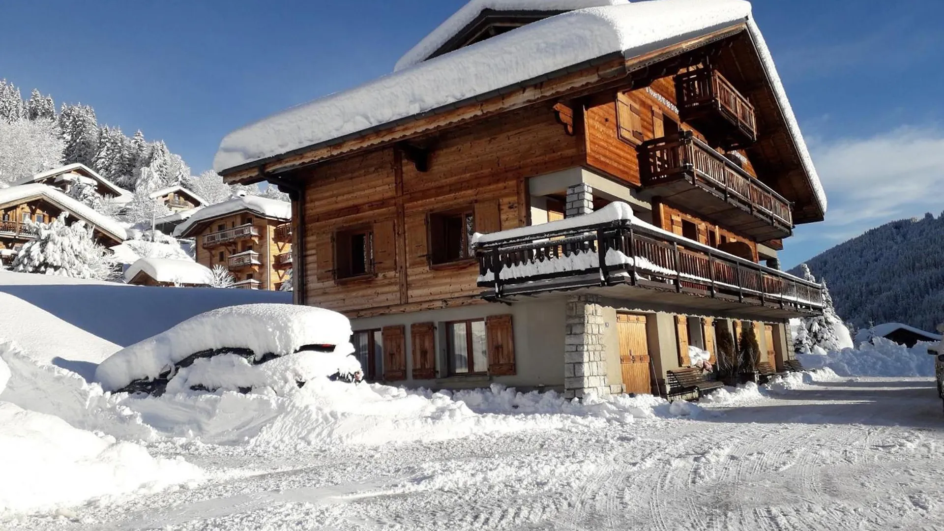 Apartment Studio Cosy Avec Wi-Fi, Proche Centre, Telecabines Et Commodites, Parking Prive - Fr-1-671-129 Les Gets